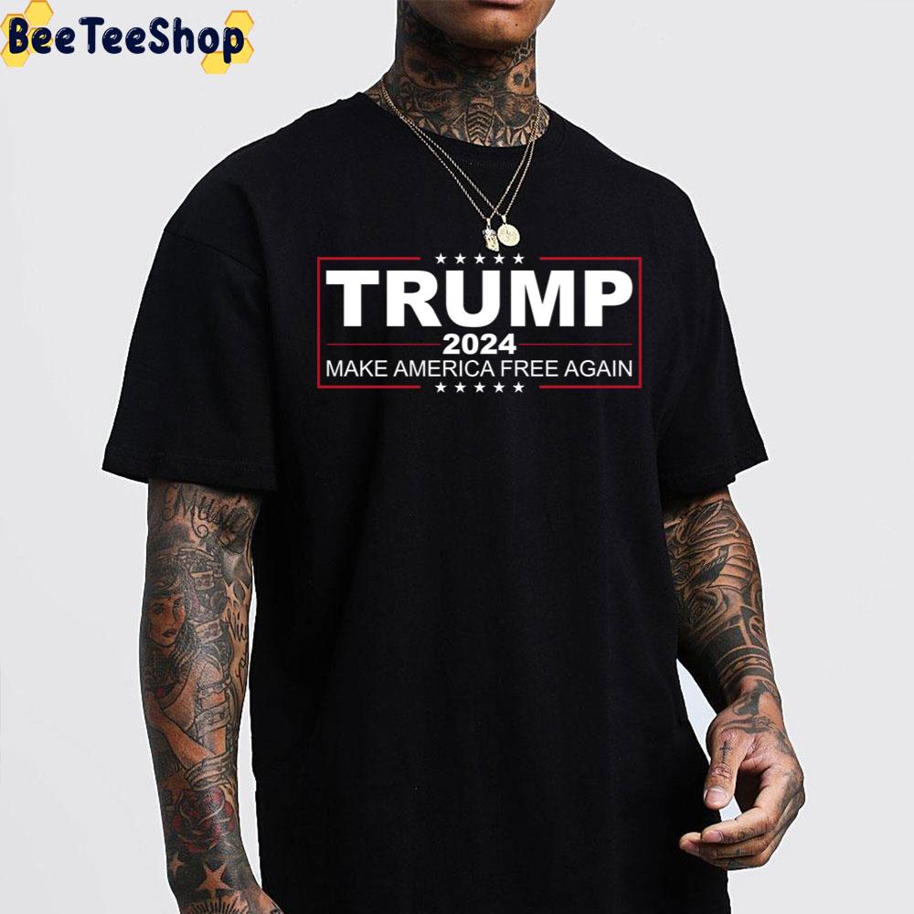 Trump 2024 Make America Free Again Trending Unisex Sweatshirt Trump 2024 Make America Free Again Trending Unisex Sweatshirt