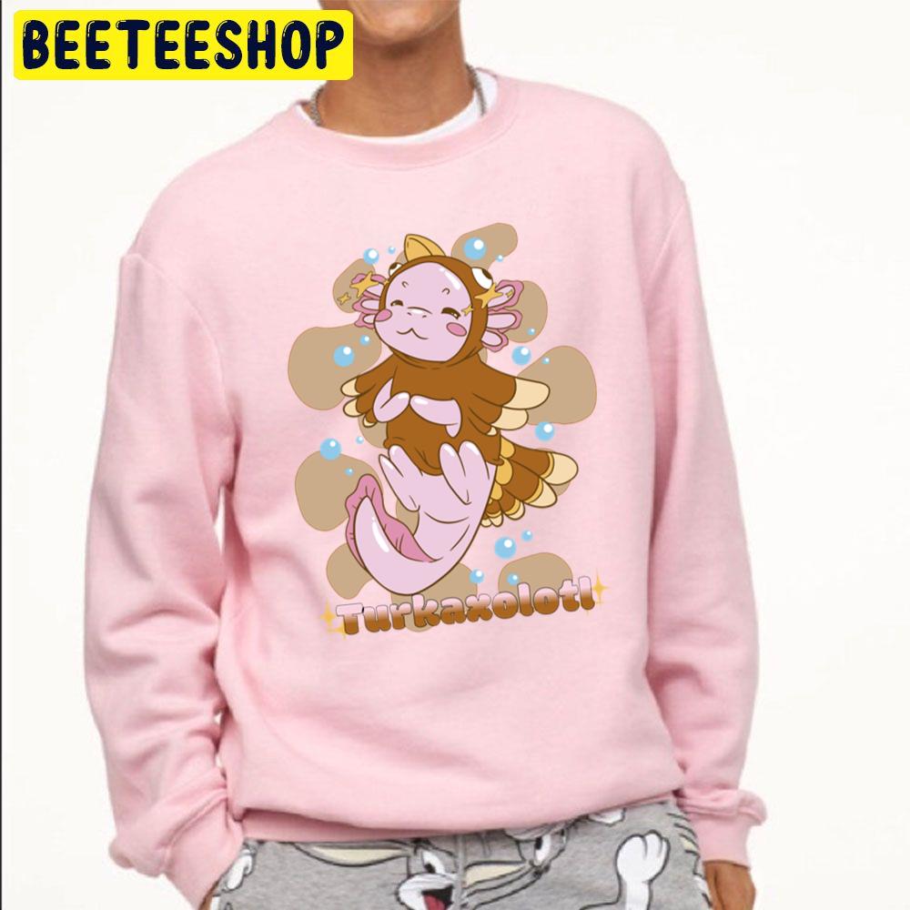 Turkaxolotl Thanksgiving Kawaii Axolotl Trending Unisex Sweatshirt Turkaxolotl Thanksgiving Kawaii Axolotl Trending Unisex Sweatshirt