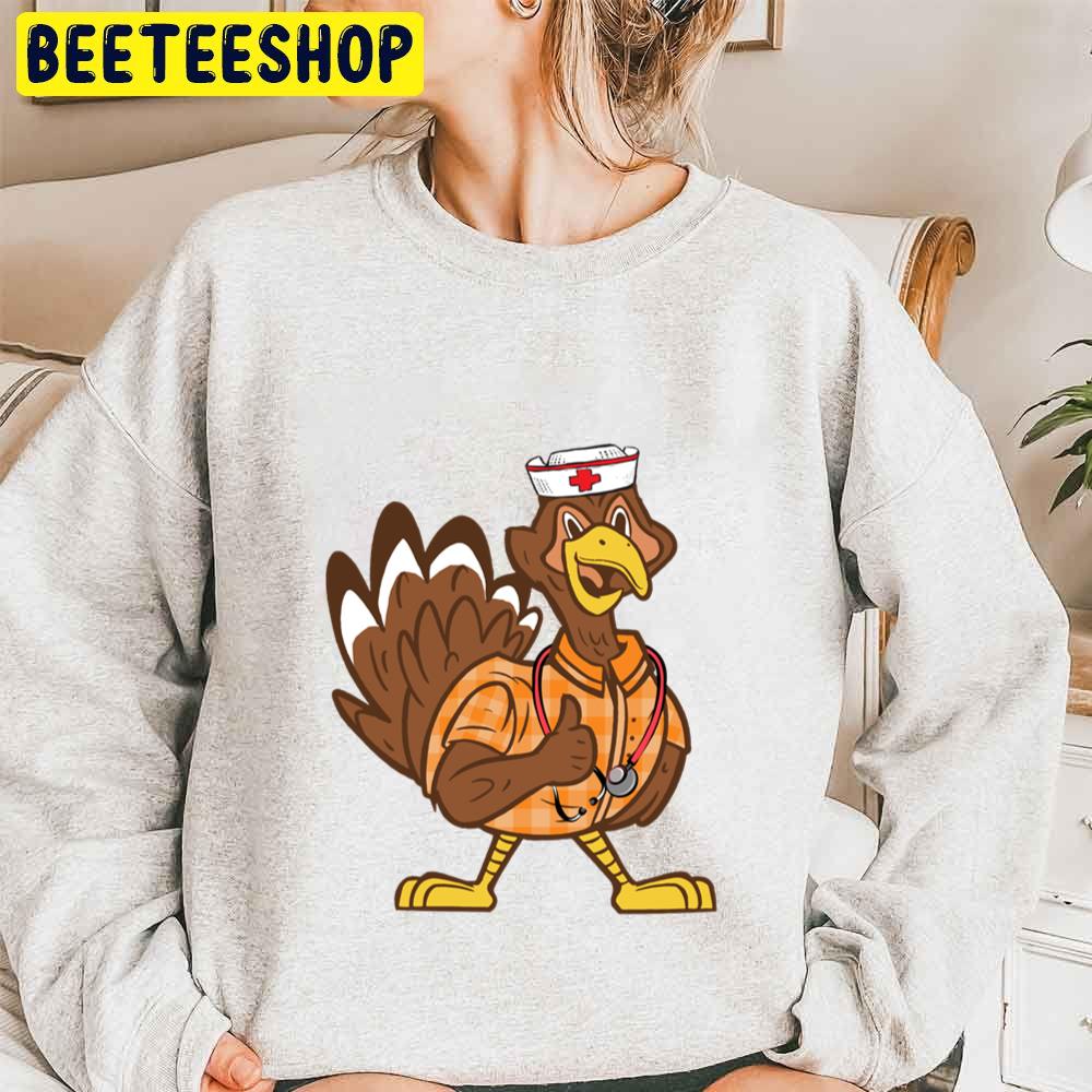 Turkey Nurse Holiday Nursing Trending Unisex Sweatshirt Turkey Nurse Holiday Nursing Trending Unisex Sweatshirt