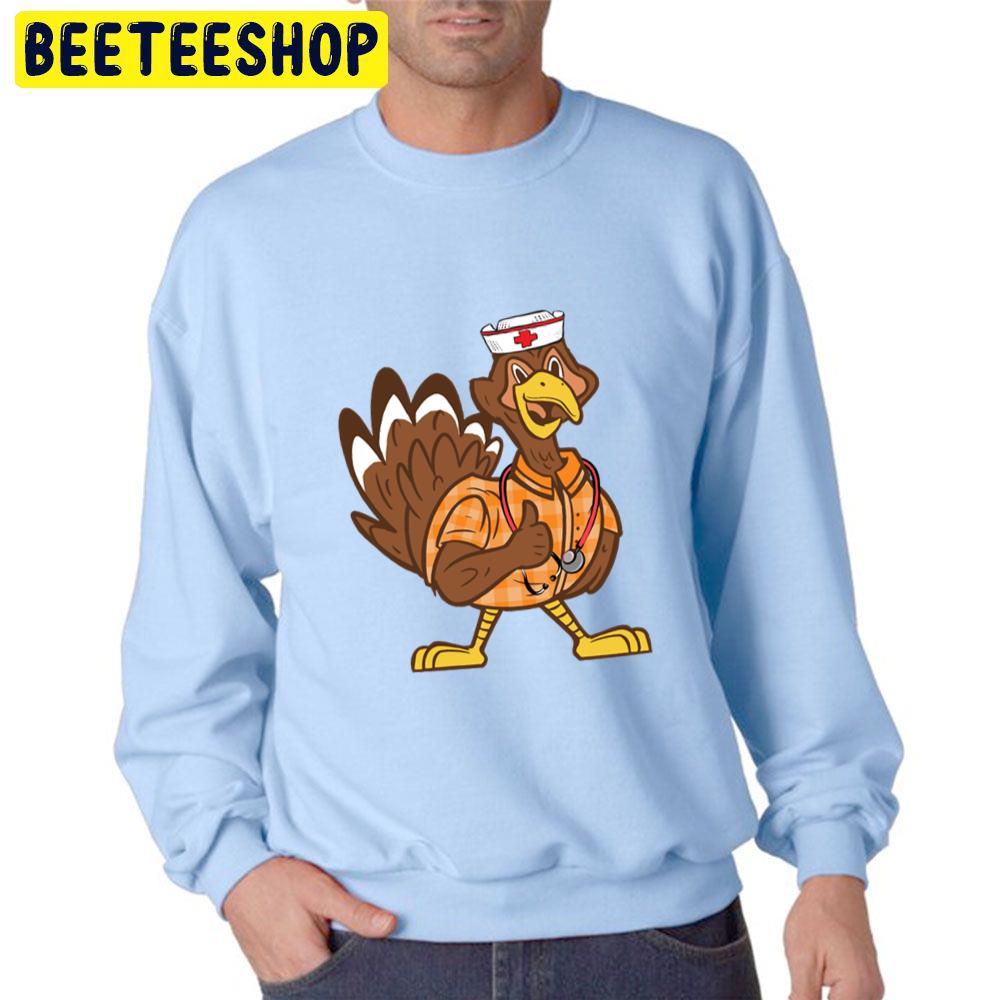 Turkey Nurse Holiday Nursing Trending Unisex Sweatshirt Turkey Nurse Holiday Nursing Trending Unisex Sweatshirt