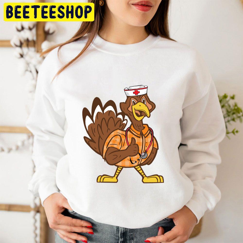 Turkey Nurse Holiday Nursing Trending Unisex Sweatshirt Turkey Nurse Holiday Nursing Trending Unisex Sweatshirt