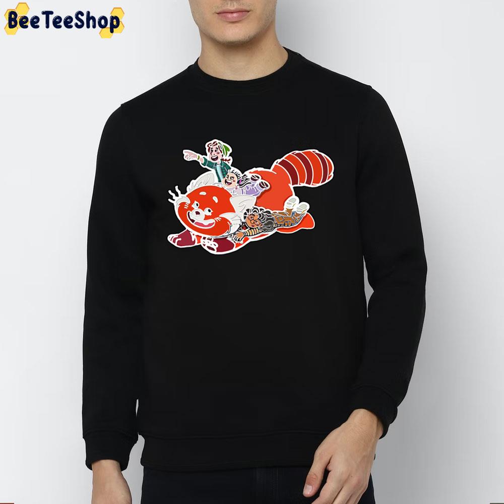 Turning Red Panda Meilin And Friends Trending Unisex Sweatshirt Turning Red Panda Meilin And Friends Trending Unisex Sweatshirt