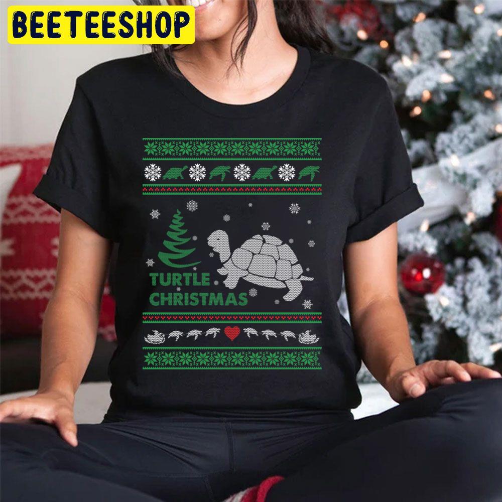 Turtle Knit Christmas Trending Unisex Hoodie Turtle Knit Christmas Trending Unisex Hoodie