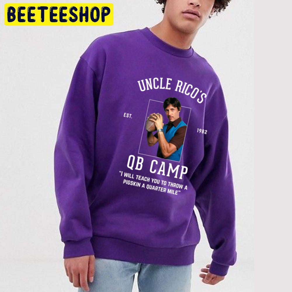 Uncle Rico's Qb Camp 1982 I Will Teach You To Throw A Pigskin A Quarter Mile Trending Unisex Sweatshirt Uncle Rico's Qb Camp 1982 I Will Teach You To Throw A Pigskin A Quarter Mile Trending Unisex Sweatshirt