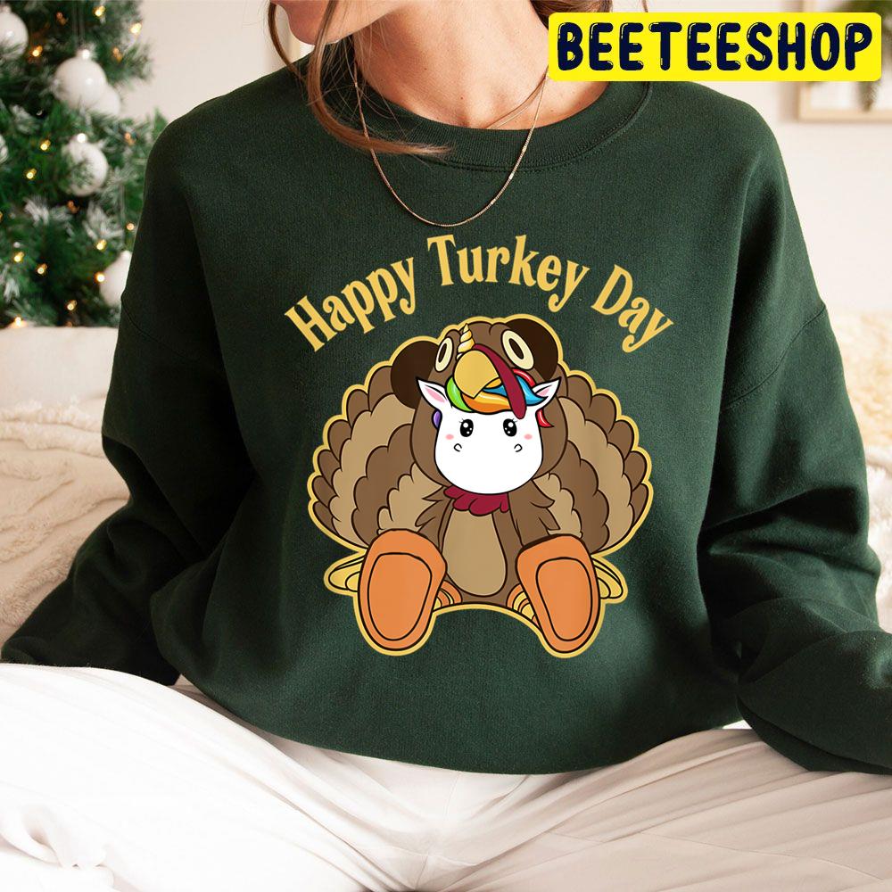 Unicorn Cosplay Turkey Happy Thanksgiving Trending Unisex Hoodie Unicorn Cosplay Turkey Happy Thanksgiving Trending Unisex Hoodie