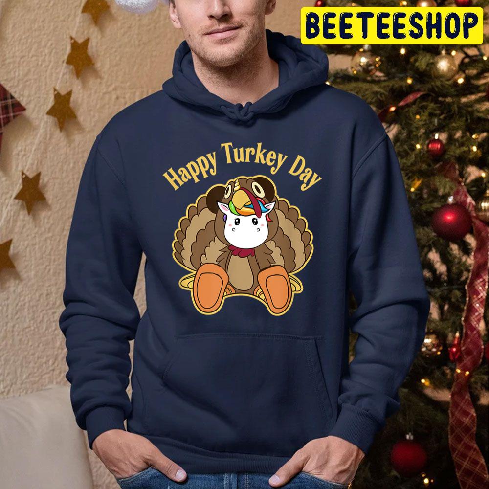 Unicorn Cosplay Turkey Happy Thanksgiving Trending Unisex Hoodie Unicorn Cosplay Turkey Happy Thanksgiving Trending Unisex Hoodie