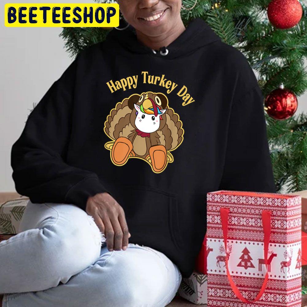 Unicorn Cosplay Turkey Happy Thanksgiving Trending Unisex Hoodie Unicorn Cosplay Turkey Happy Thanksgiving Trending Unisex Hoodie