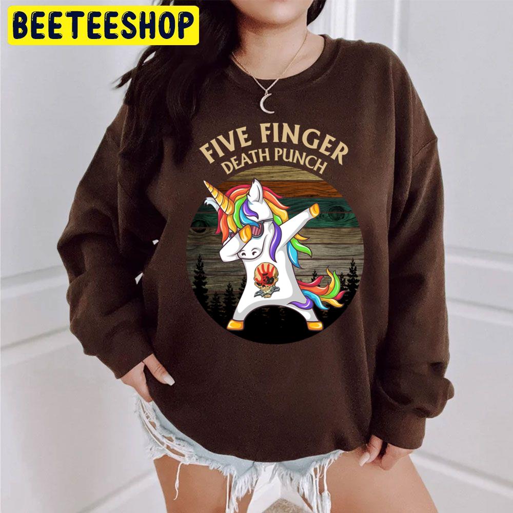 Unicorn Dabbing Five Finger Death Punch Vintage Trending Unisex Sweatshirt Unicorn Dabbing Five Finger Death Punch Vintage Trending Unisex Sweatshirt