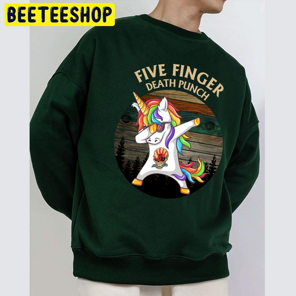 Unicorn Dabbing Five Finger Death Punch Vintage Trending Unisex Sweatshirt Unicorn Dabbing Five Finger Death Punch Vintage Trending Unisex Sweatshirt