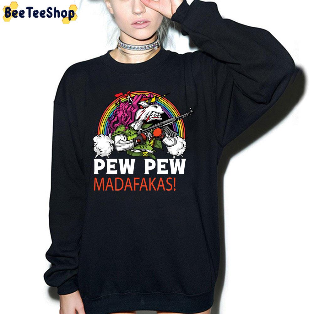 Unicorn Funny Christmas Pew Pew Madafakas Trending Unisex Sweatshirt Unicorn Funny Christmas Pew Pew Madafakas Trending Unisex Sweatshirt