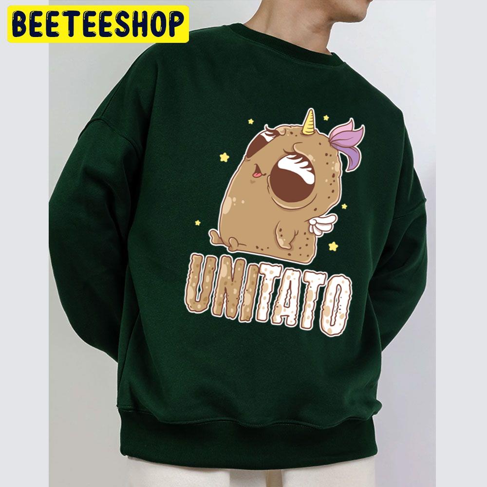 Unitato Potato Kawaii Unicorn Magical Horse Horn Potato Trending Unisex Sweatshirt Unitato Potato Kawaii Unicorn Magical Horse Horn Potato Trending Unisex Sweatshirt