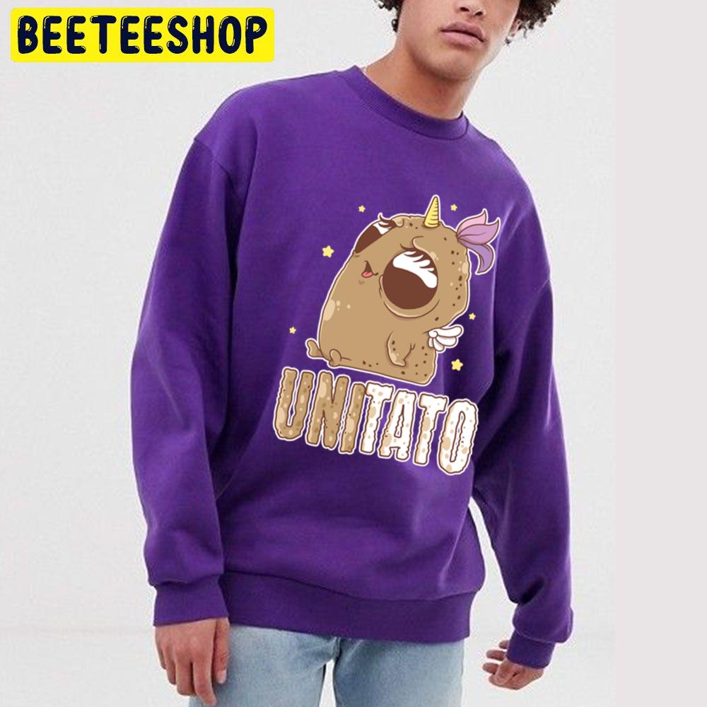 Unitato Potato Kawaii Unicorn Magical Horse Horn Potato Trending Unisex Sweatshirt Unitato Potato Kawaii Unicorn Magical Horse Horn Potato Trending Unisex Sweatshirt