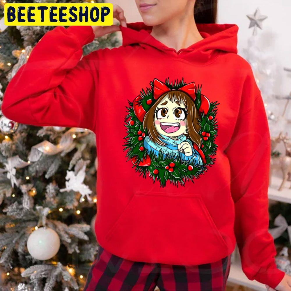 Uraraka Christmas Kawaii Trending Unisex Hoodie Uraraka Christmas Kawaii Trending Unisex Hoodie