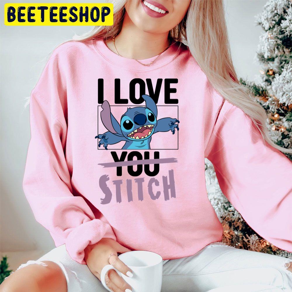 Valentines I Love Stitch Not You Trending Unisex Hoodie Valentines I Love Stitch Not You Trending Unisex Hoodie
