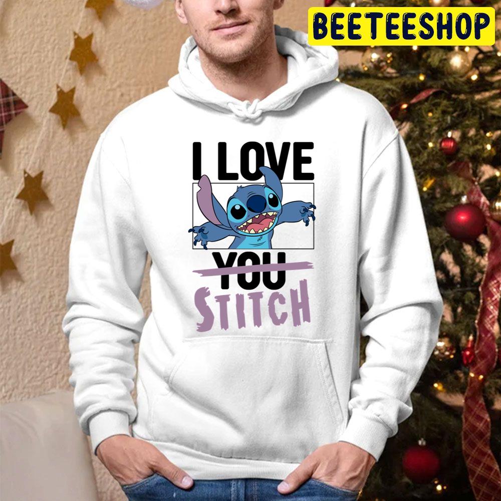 Valentines I Love Stitch Not You Trending Unisex Hoodie Valentines I Love Stitch Not You Trending Unisex Hoodie