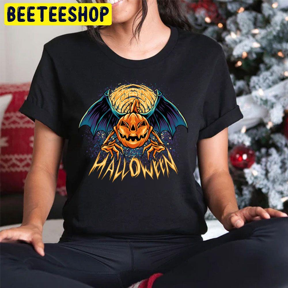 Vampire Bat Pumpkins Halloween Trending Unisex Hoodie Vampire Bat Pumpkins Halloween Trending Unisex Hoodie