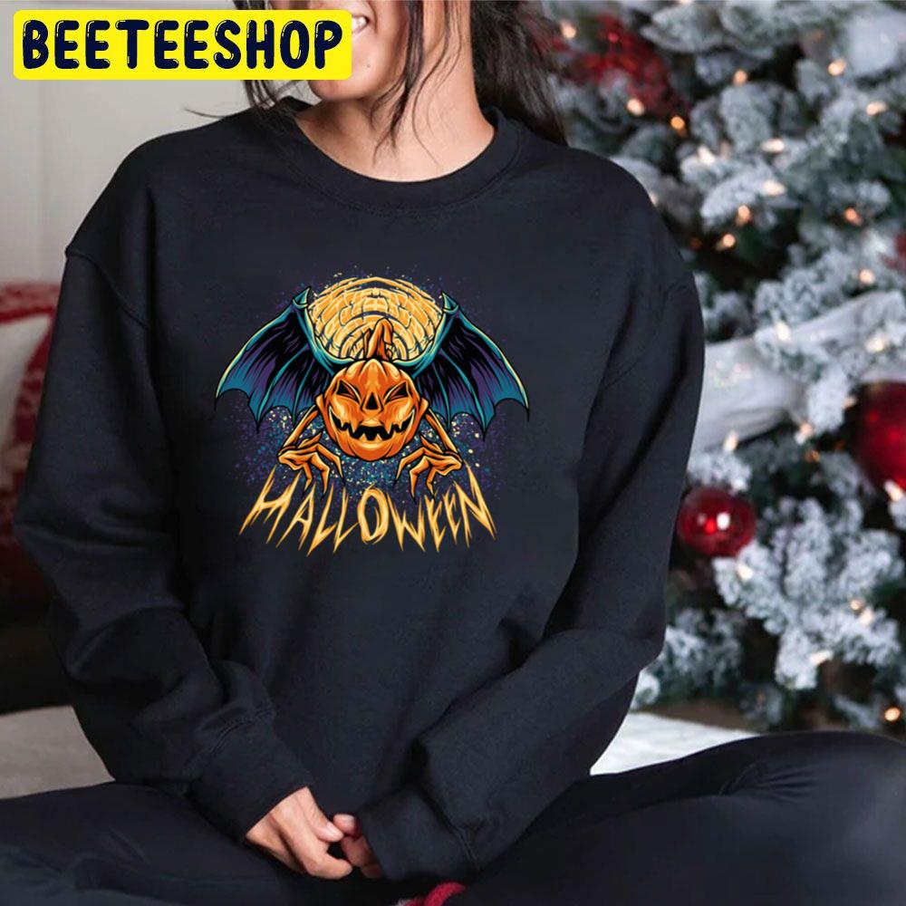 Vampire Bat Pumpkins Halloween Trending Unisex Hoodie Vampire Bat Pumpkins Halloween Trending Unisex Hoodie
