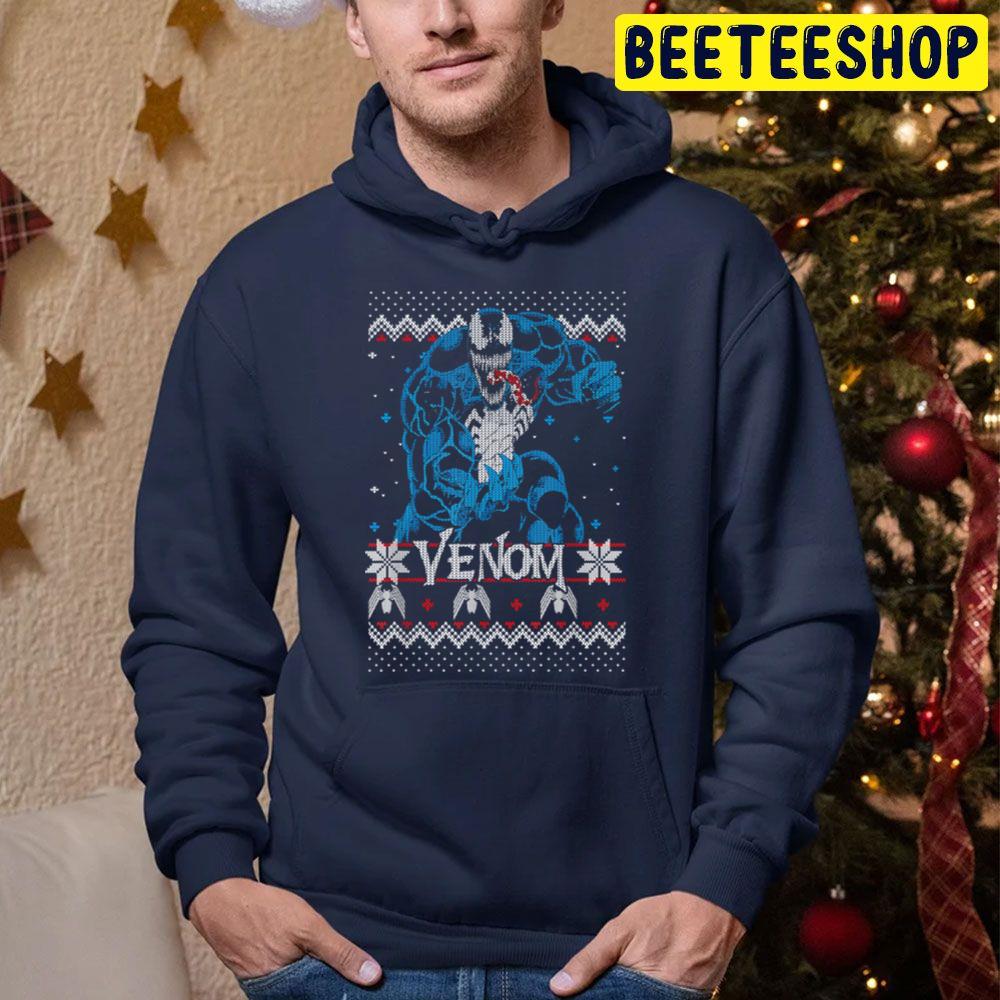 Venom Knit Pattern Christmas Trending Unisex Hoodie Venom Knit Pattern Christmas Trending Unisex Hoodie