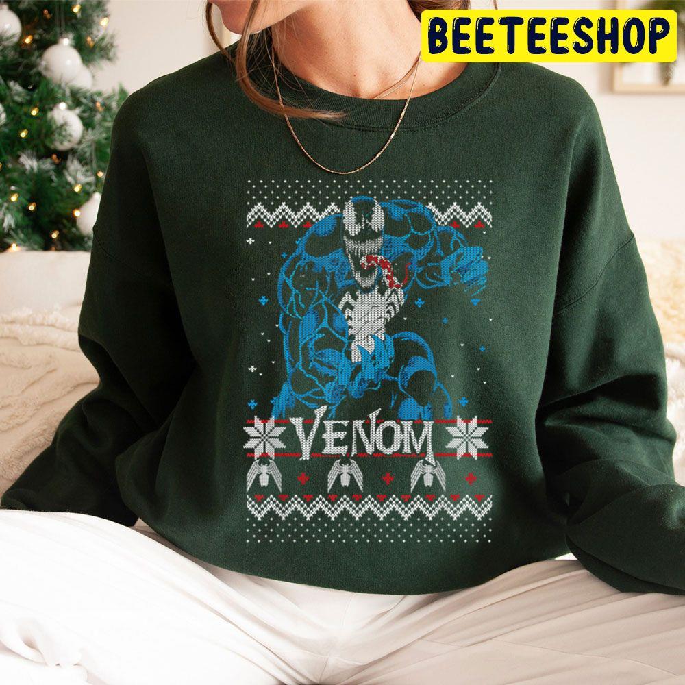 Venom Knit Pattern Christmas Trending Unisex Hoodie Venom Knit Pattern Christmas Trending Unisex Hoodie