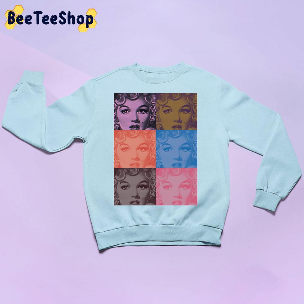 Vintage Art Marilyn Monroe Trending Unisex Sweatshirt Vintage Art Marilyn Monroe Trending Unisex Sweatshirt