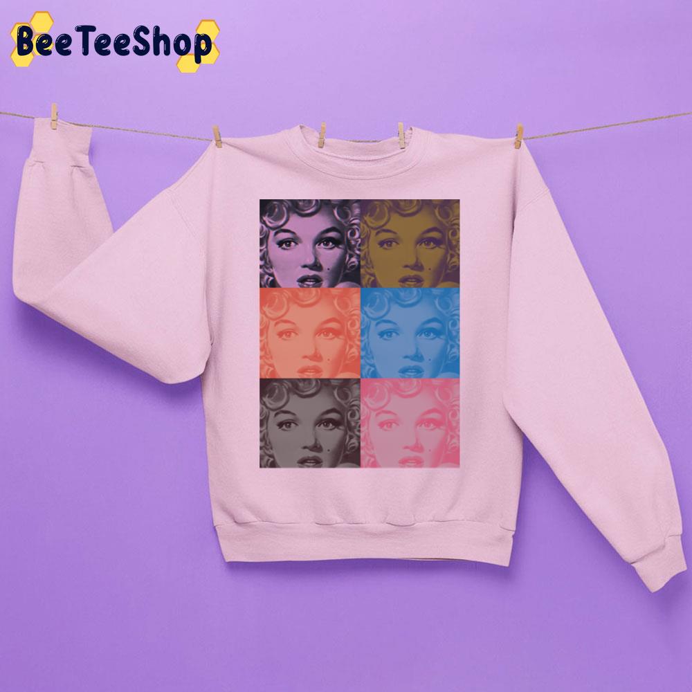 Vintage Art Marilyn Monroe Trending Unisex Sweatshirt Vintage Art Marilyn Monroe Trending Unisex Sweatshirt