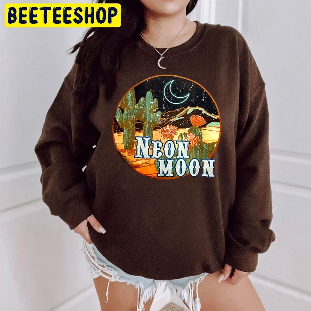 Vintage Brooks Neon Moon Trending Unisex Sweatshirt Vintage Brooks Neon Moon Trending Unisex Sweatshirt