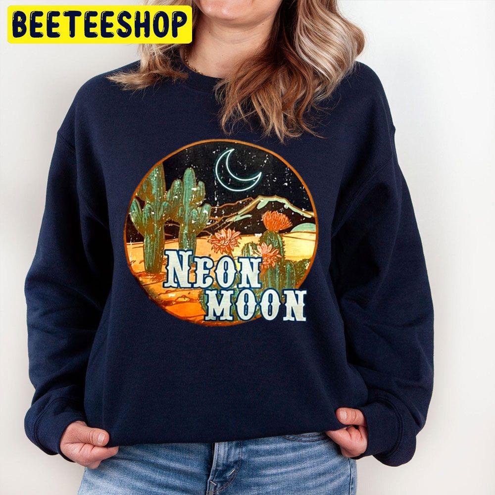Vintage Brooks Neon Moon Trending Unisex Sweatshirt Vintage Brooks Neon Moon Trending Unisex Sweatshirt