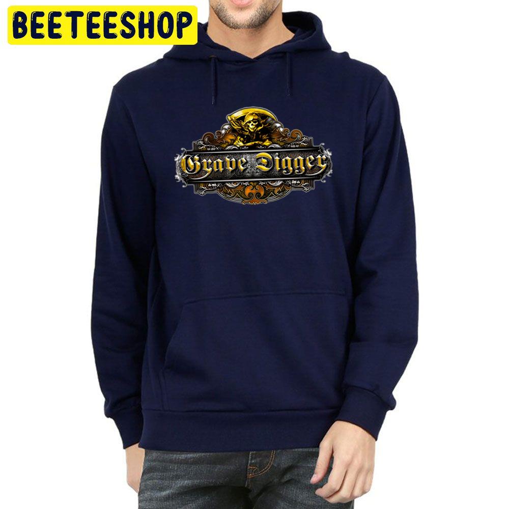 Vintage Grave Digger Logo Trending Unisex Hoodie Vintage Grave Digger Logo Trending Unisex Hoodie