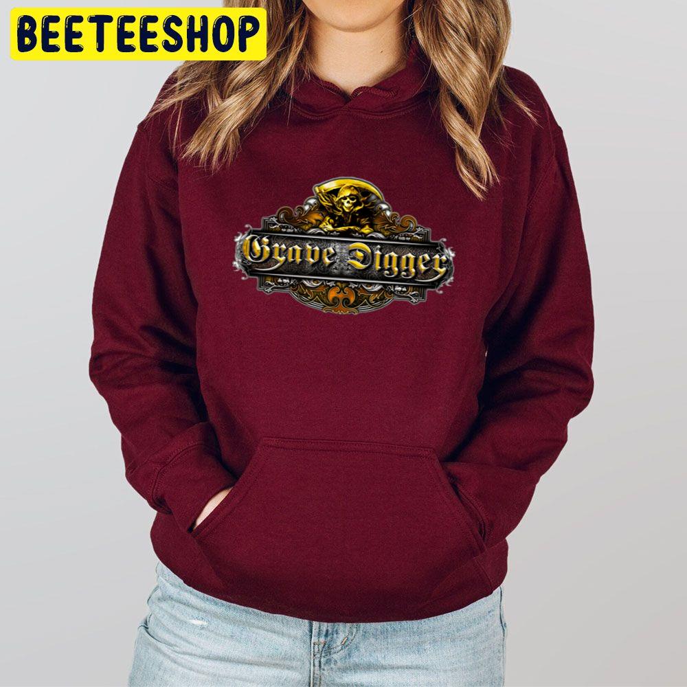 Vintage Grave Digger Logo Trending Unisex Hoodie Vintage Grave Digger Logo Trending Unisex Hoodie