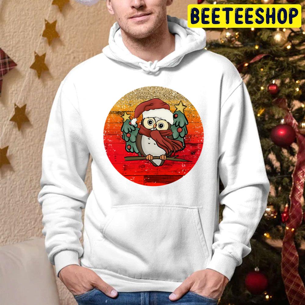 Vintage Owl Funny Christmas Trending Unisex Hoodie Vintage Owl Funny Christmas Trending Unisex Hoodie