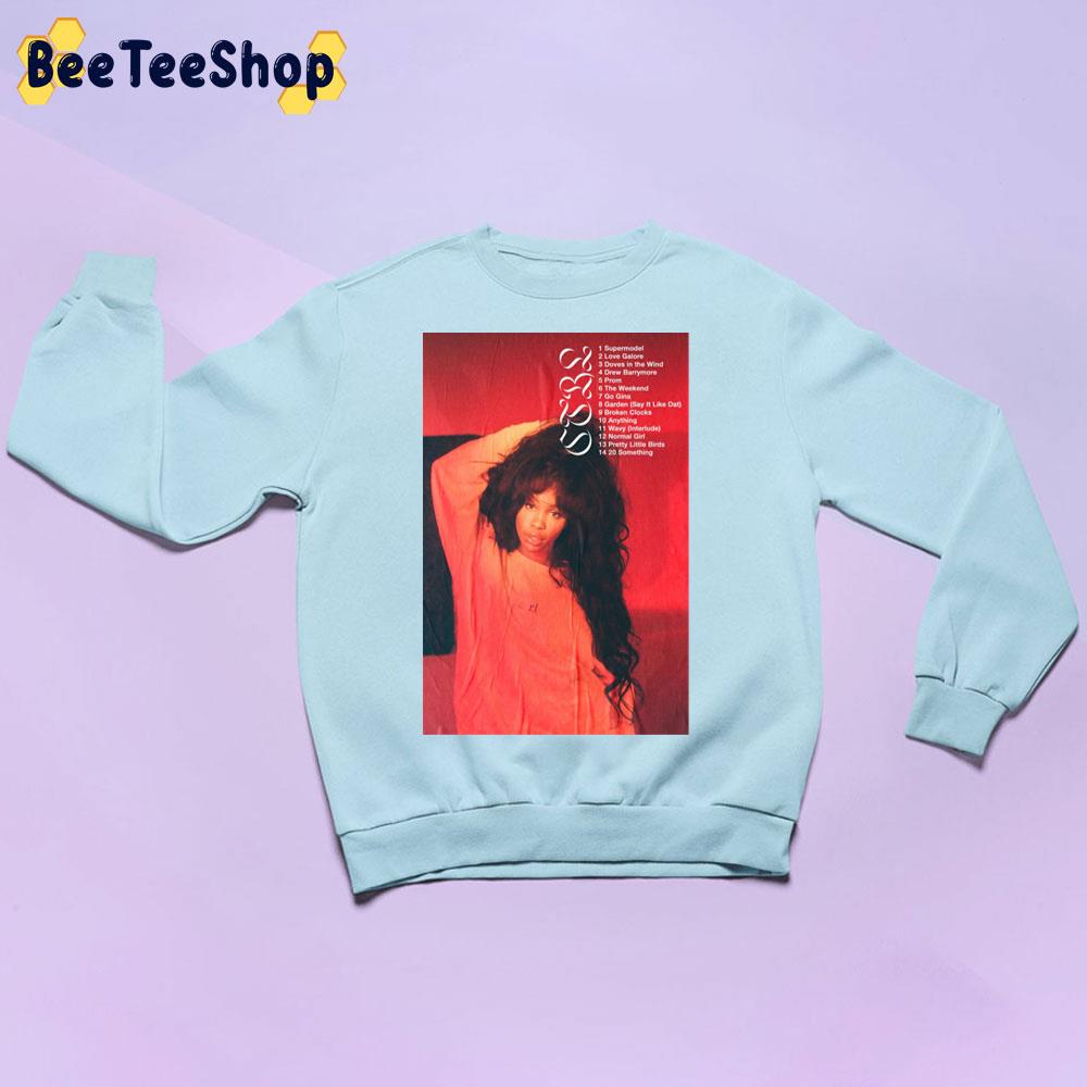 Vintage Red Sza Trending Unisex Sweatshirt Vintage Red Sza Trending Unisex Sweatshirt