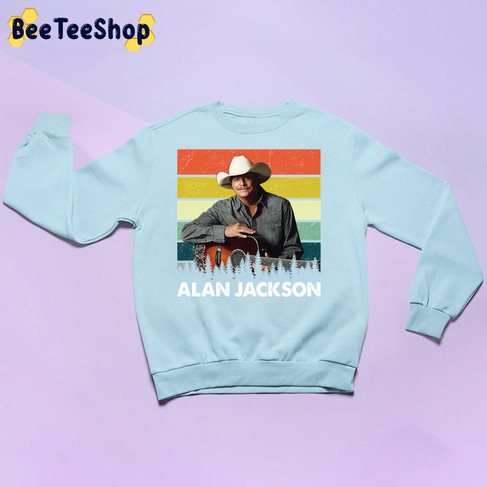 Vintage Retro Country Music Legend Alan Jackson Trending Unisex Sweatshirt Vintage Retro Country Music Legend Alan Jackson Trending Unisex Sweatshirt