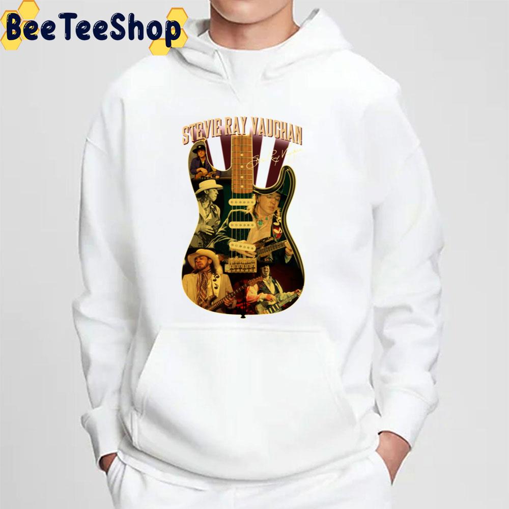 Vintage Stevie Ray Vaughan Vintage Guitar Signature Trending Unisex Sweatshirt Vintage Stevie Ray Vaughan Vintage Guitar Signature Trending Unisex Sweatshirt