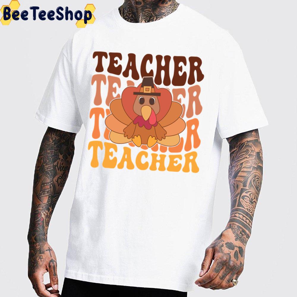 Vintage Teacher Turkey Trending Unisex Sweatshirt Vintage Teacher Turkey Trending Unisex Sweatshirt