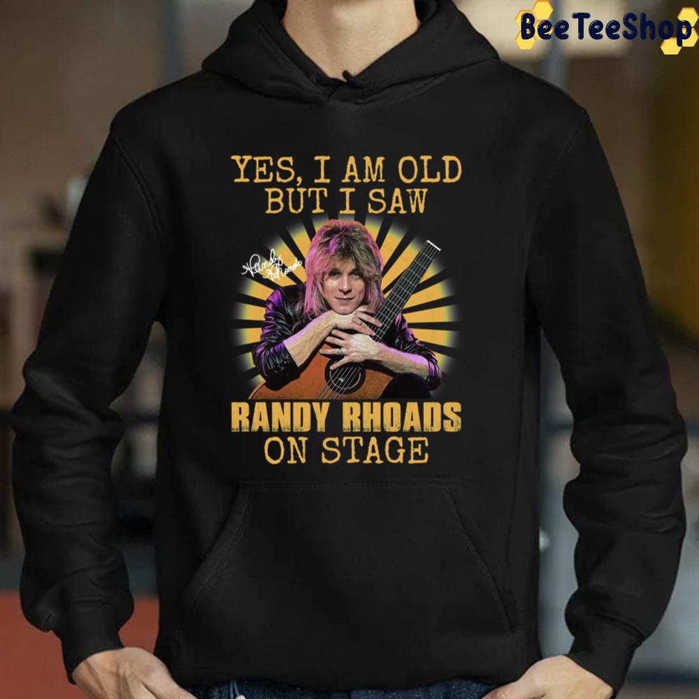 Vintage Yes I'm Old But I Saw Randy Rhoads On Stage Trending Unisex Sweatshirt Vintage Yes I'm Old But I Saw Randy Rhoads On Stage Trending Unisex Sweatshirt
