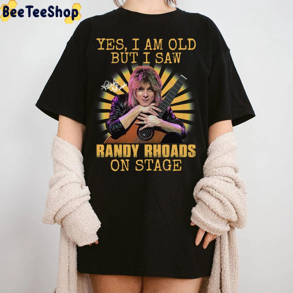 Vintage Yes I'm Old But I Saw Randy Rhoads On Stage Trending Unisex Sweatshirt Vintage Yes I'm Old But I Saw Randy Rhoads On Stage Trending Unisex Sweatshirt