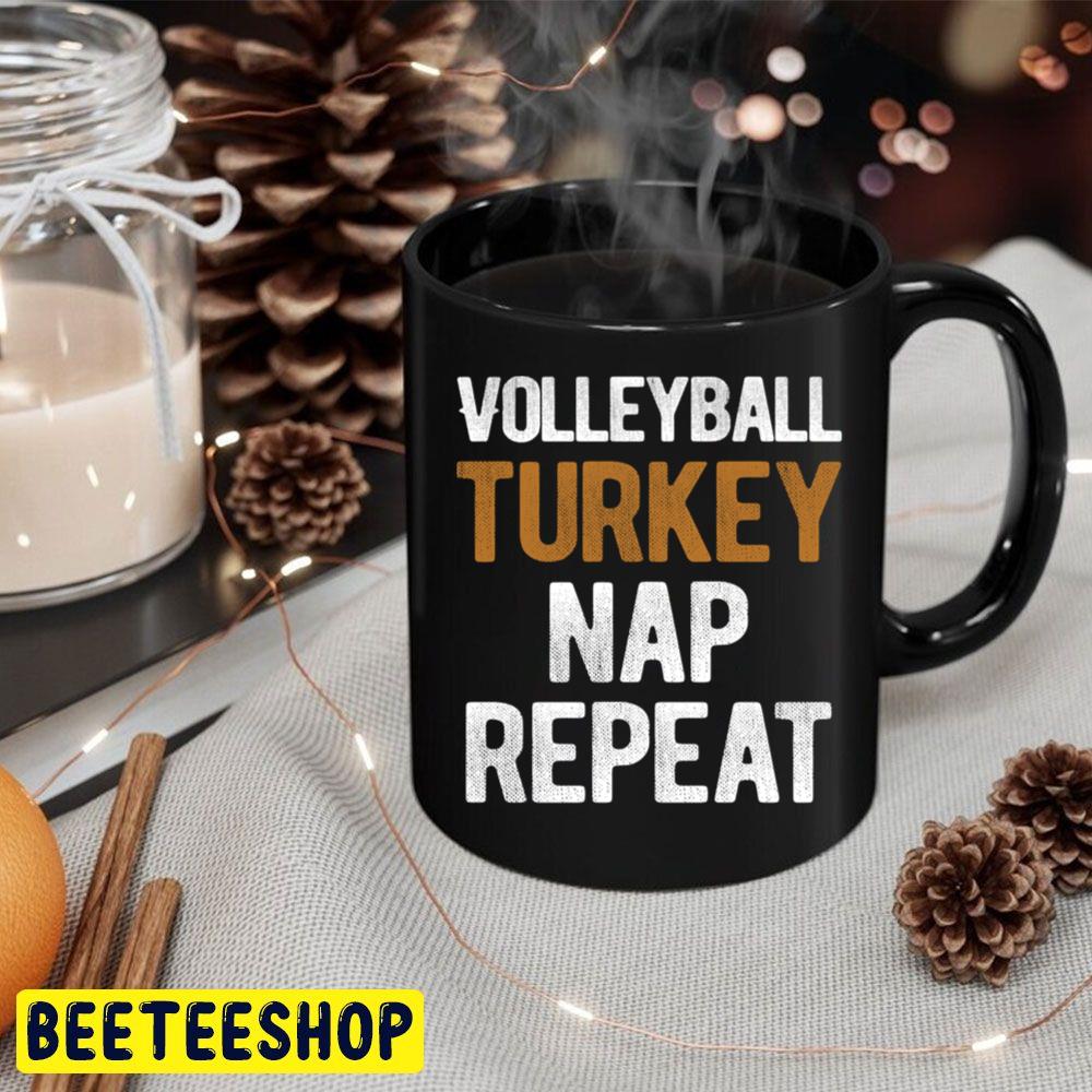 Volleyball Turkey Nap Repeat Happy Day Thanksgiving Trending Unisex Hoodie Volleyball Turkey Nap Repeat Happy Day Thanksgiving Trending Unisex Hoodie
