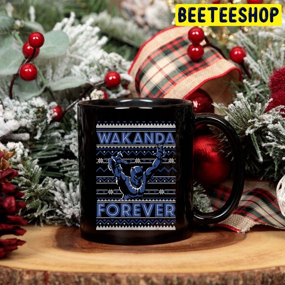 Wakanda Forever Black Panther Knit Pattern Christmas Trending Unisex Hoodie Wakanda Forever Black Panther Knit Pattern Christmas Trending Unisex Hoodie