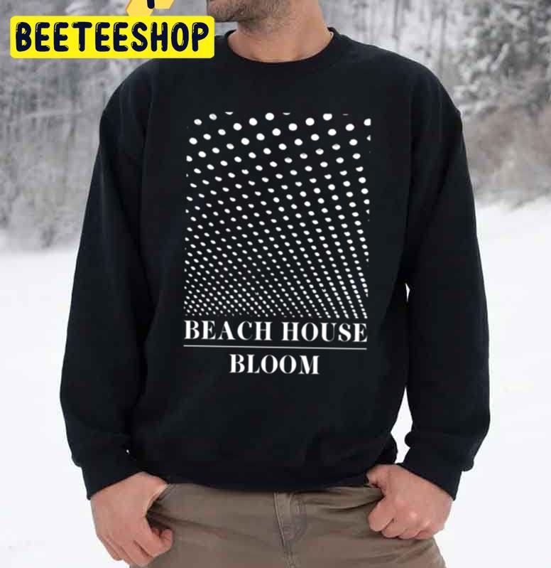 White Art Bloom Beach House Trending Unisex Sweatshirt White Art Bloom Beach House Trending Unisex Sweatshirt