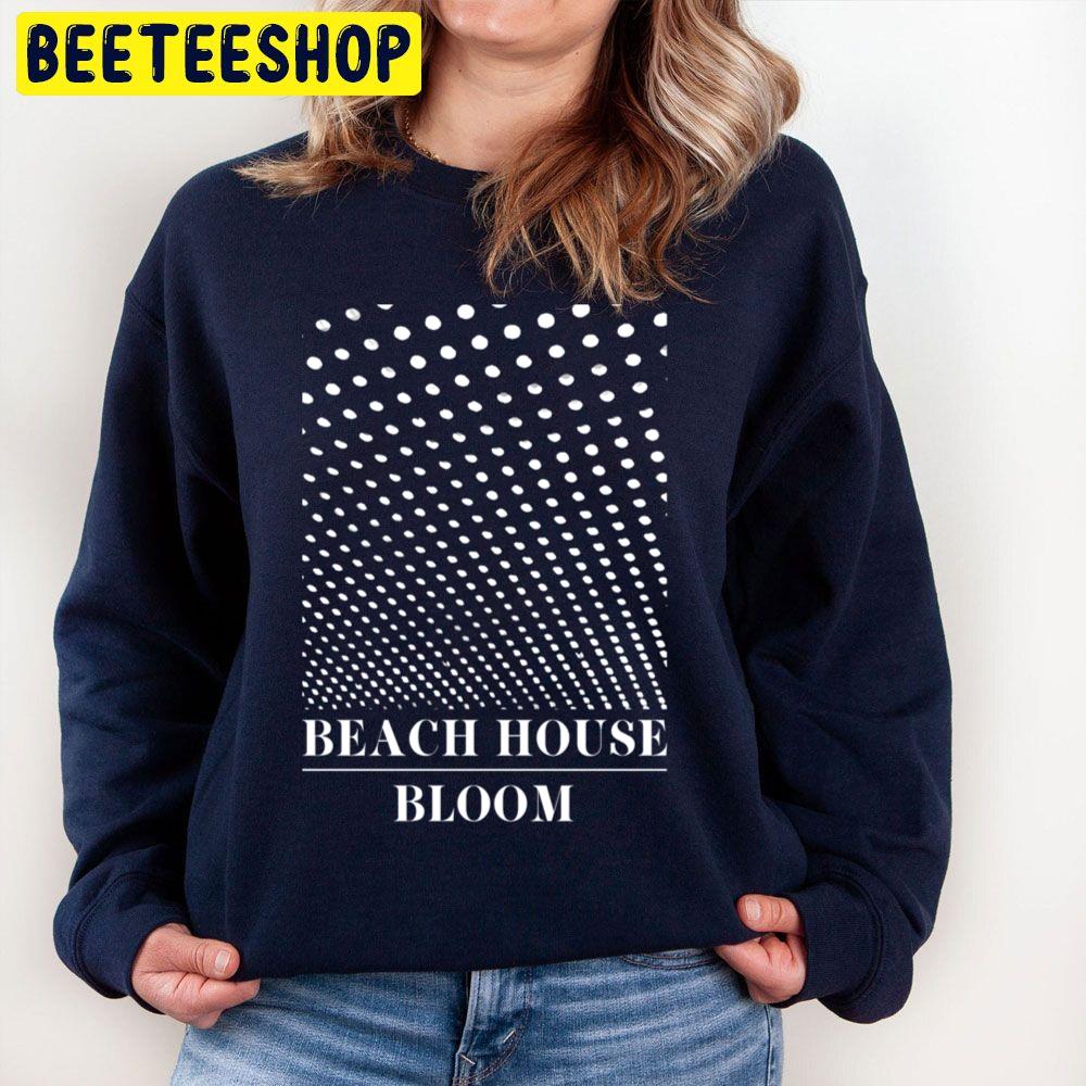 White Art Bloom Beach House Trending Unisex Sweatshirt White Art Bloom Beach House Trending Unisex Sweatshirt
