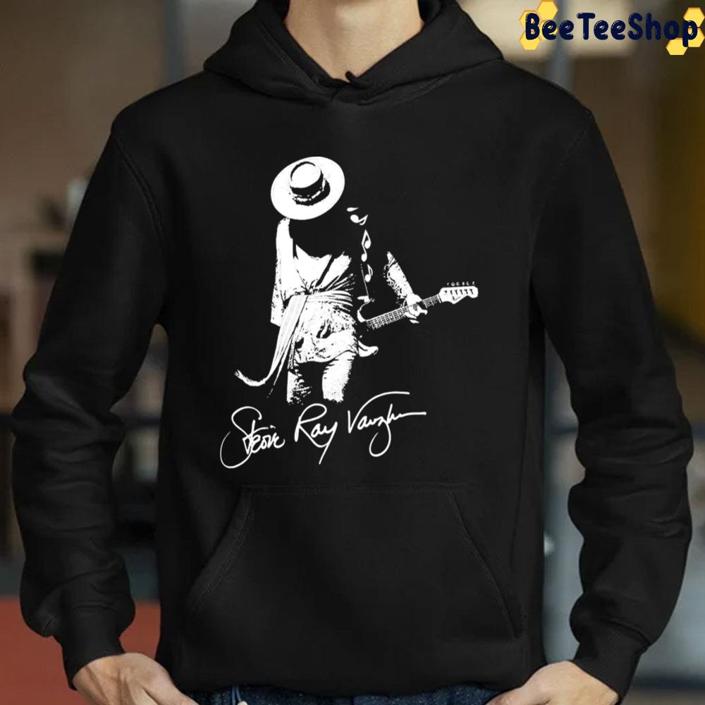 White Art Stevie Ray Vaughan Trending Unisex Sweatshirt White Art Stevie Ray Vaughan Trending Unisex Sweatshirt