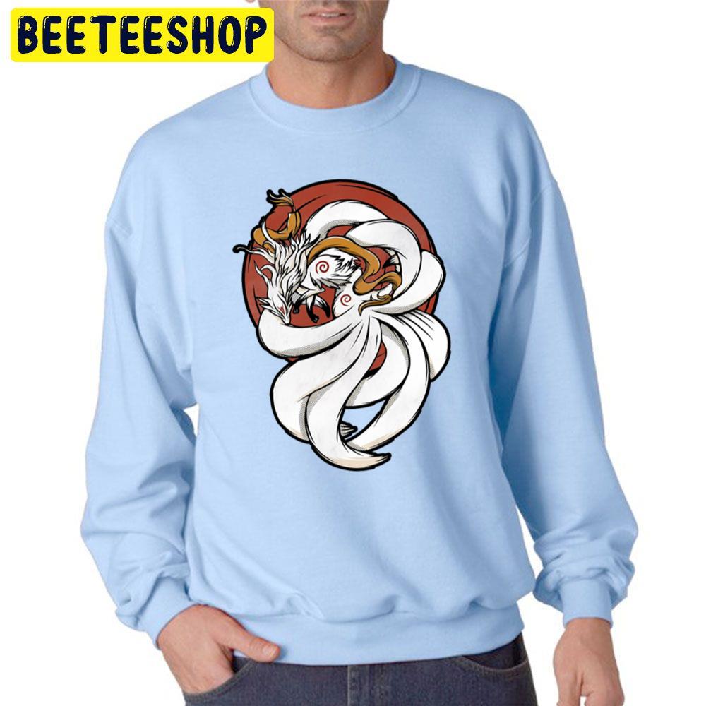 White Kyubi Trending Unisex Sweatshirt White Kyubi Trending Unisex Sweatshirt