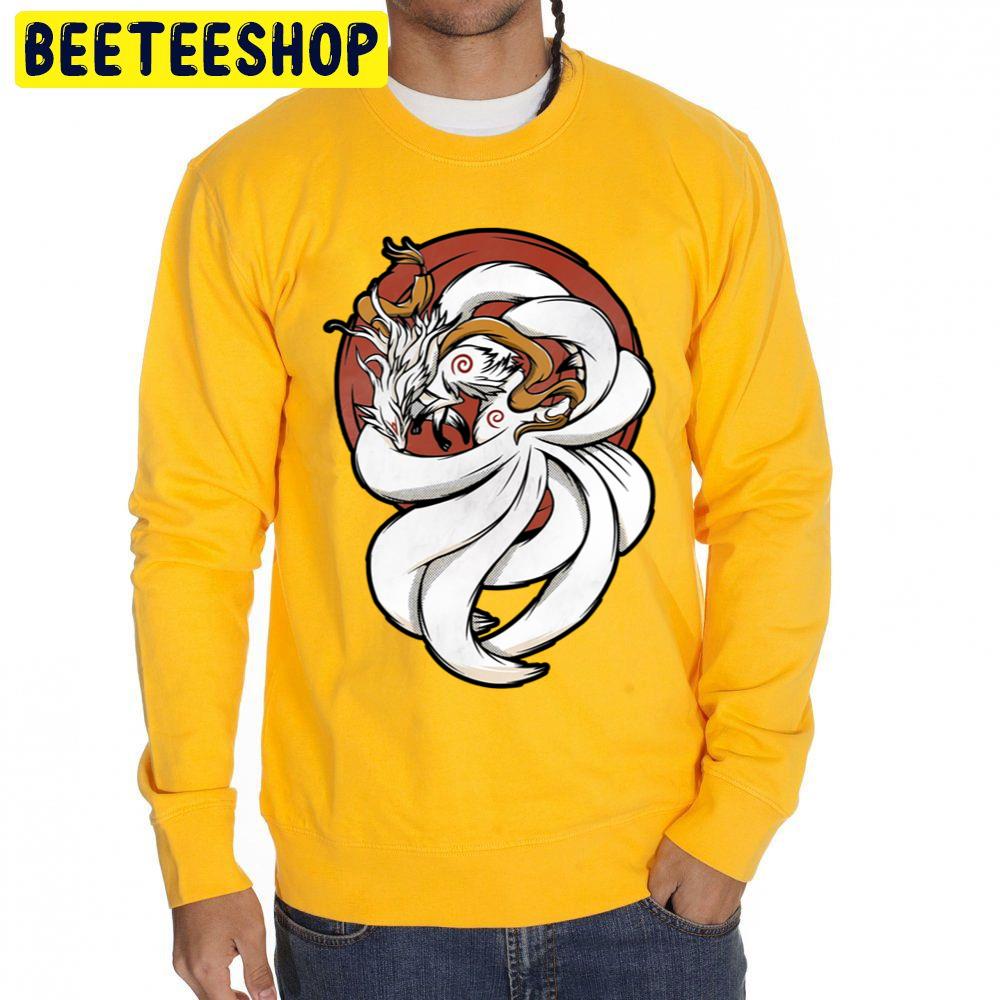 White Kyubi Trending Unisex Sweatshirt White Kyubi Trending Unisex Sweatshirt