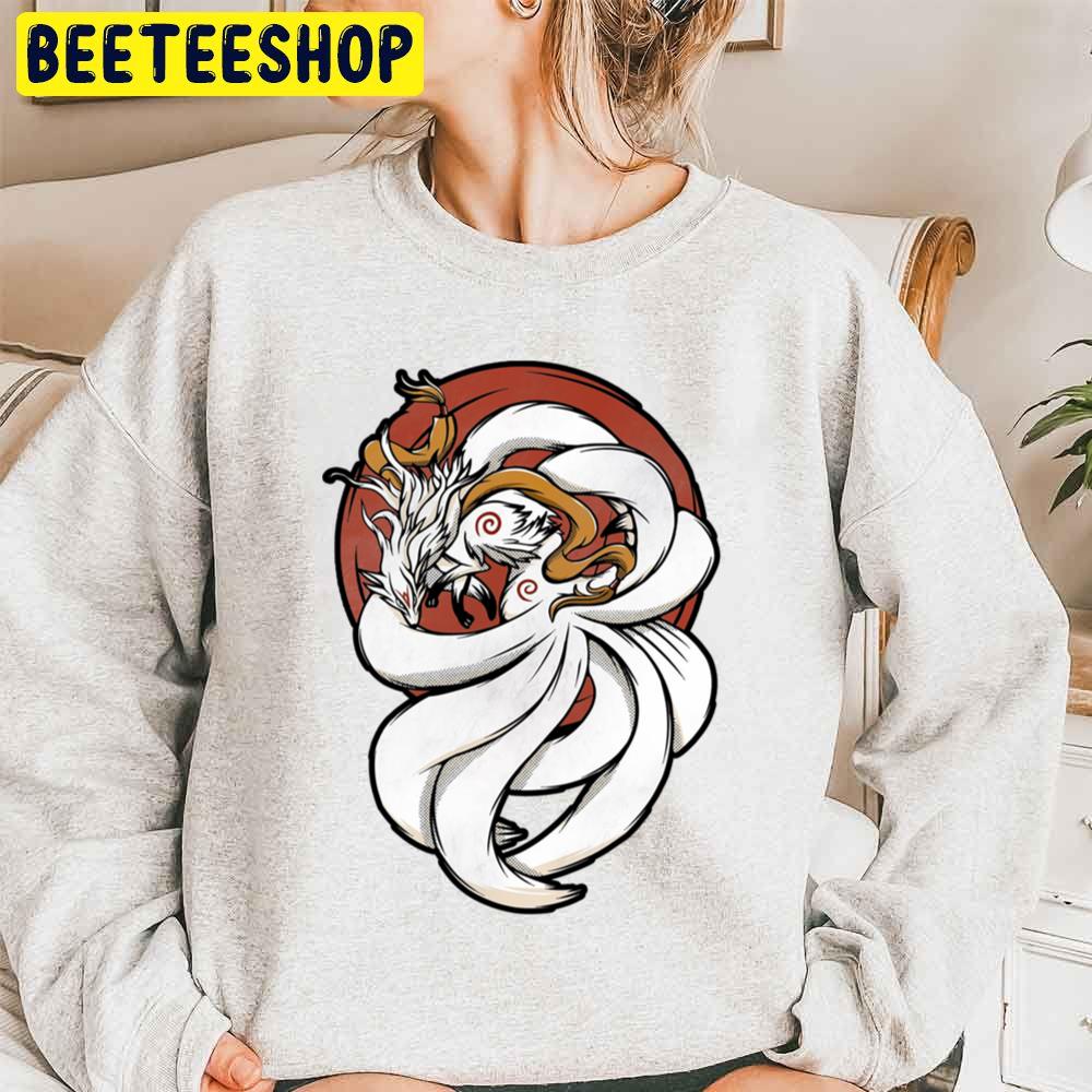 White Kyubi Trending Unisex Sweatshirt White Kyubi Trending Unisex Sweatshirt