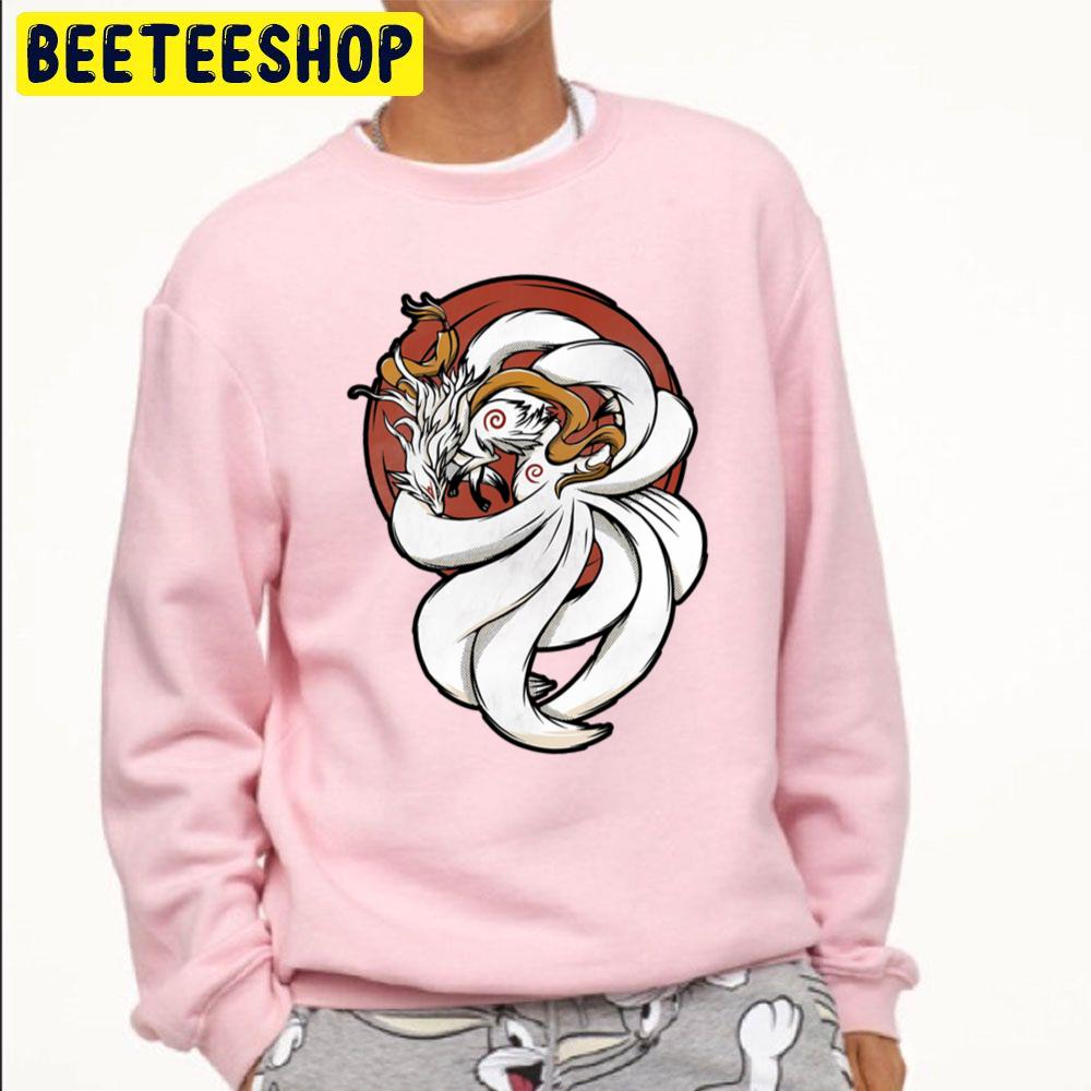 White Kyubi Trending Unisex Sweatshirt White Kyubi Trending Unisex Sweatshirt