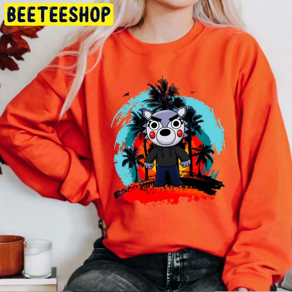 Willow Wolf Tropical Sun Trending Unisex Sweatshirt Willow Wolf Tropical Sun Trending Unisex Sweatshirt