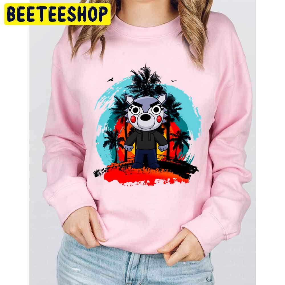 Willow Wolf Tropical Sun Trending Unisex Sweatshirt Willow Wolf Tropical Sun Trending Unisex Sweatshirt