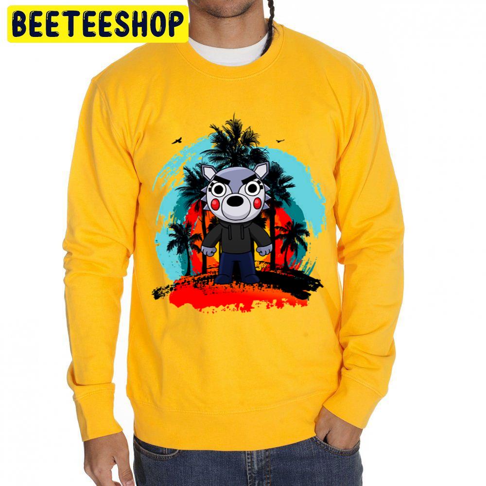 Willow Wolf Tropical Sun Trending Unisex Sweatshirt Willow Wolf Tropical Sun Trending Unisex Sweatshirt