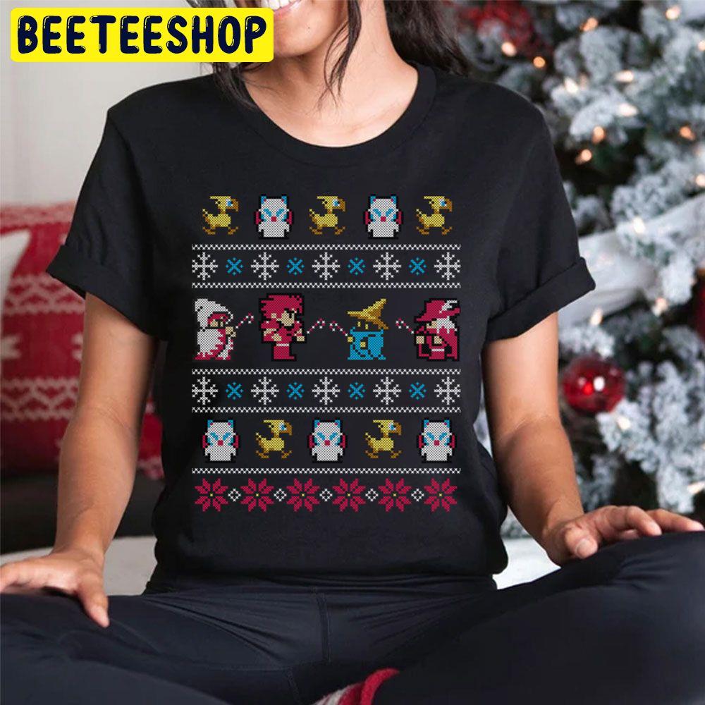 Winter Fantasy 8bit Knit Pattern Trending Unisex Hoodie Winter Fantasy 8bit Knit Pattern Trending Unisex Hoodie