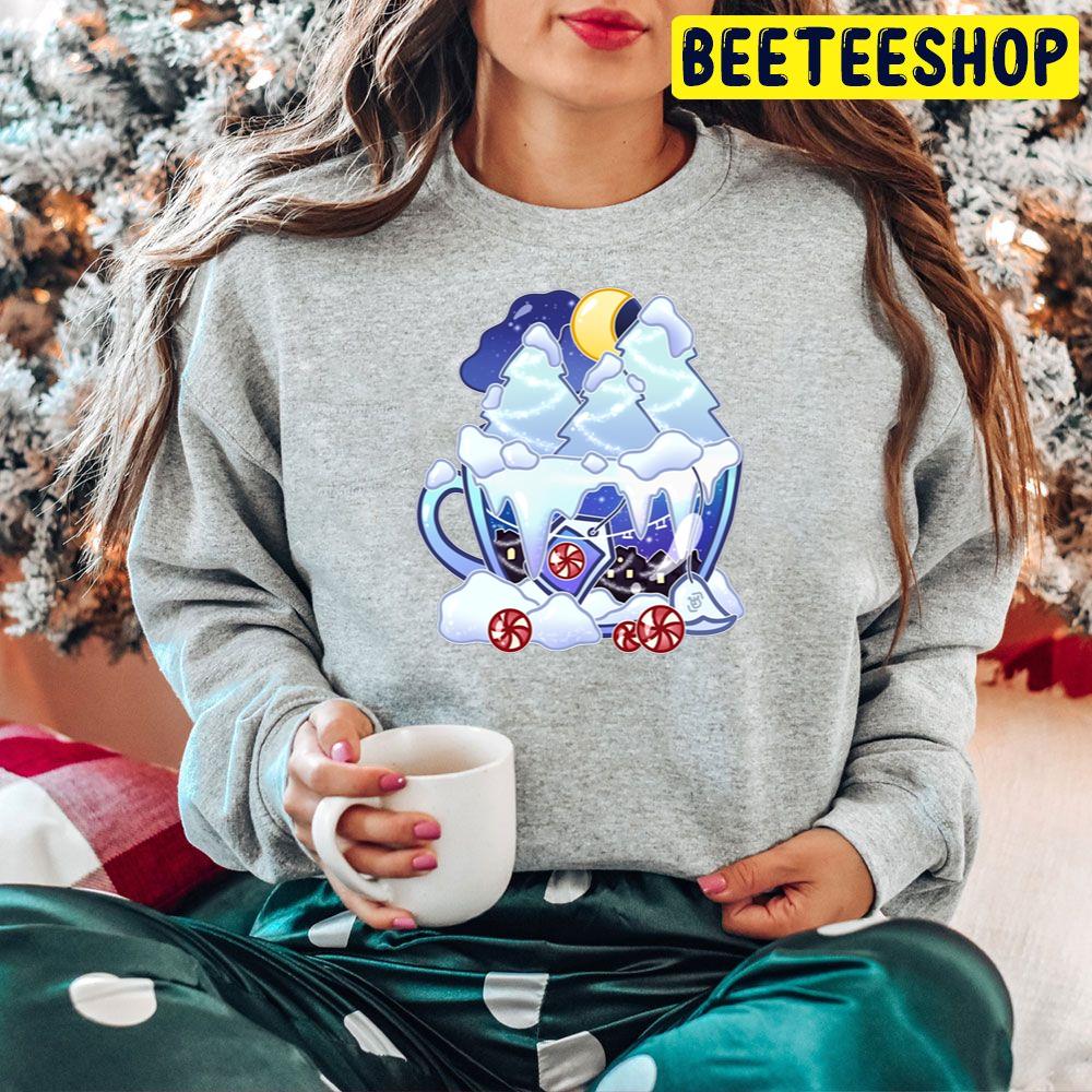 Winter Wonderland Peppermint Tea Trending Unisex Hoodie Winter Wonderland Peppermint Tea Trending Unisex Hoodie